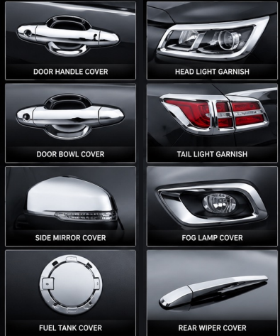 Chrome Accessories Left Side